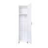 Columna de baño para lavandería en PVC blanco con puerta D8FC9006K Negrari Descueto