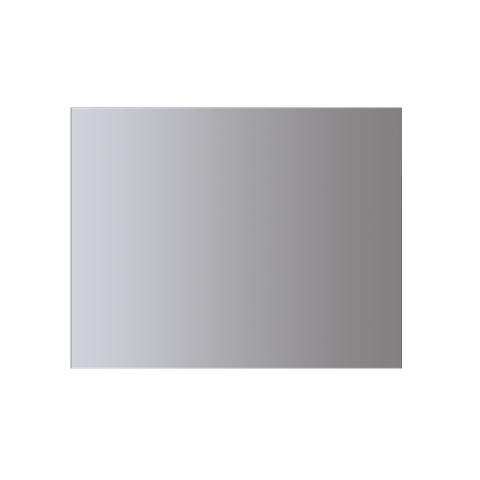 Espejo de baño 60x45cm a filo brillante reversible Mirror1 Negrari Promoción