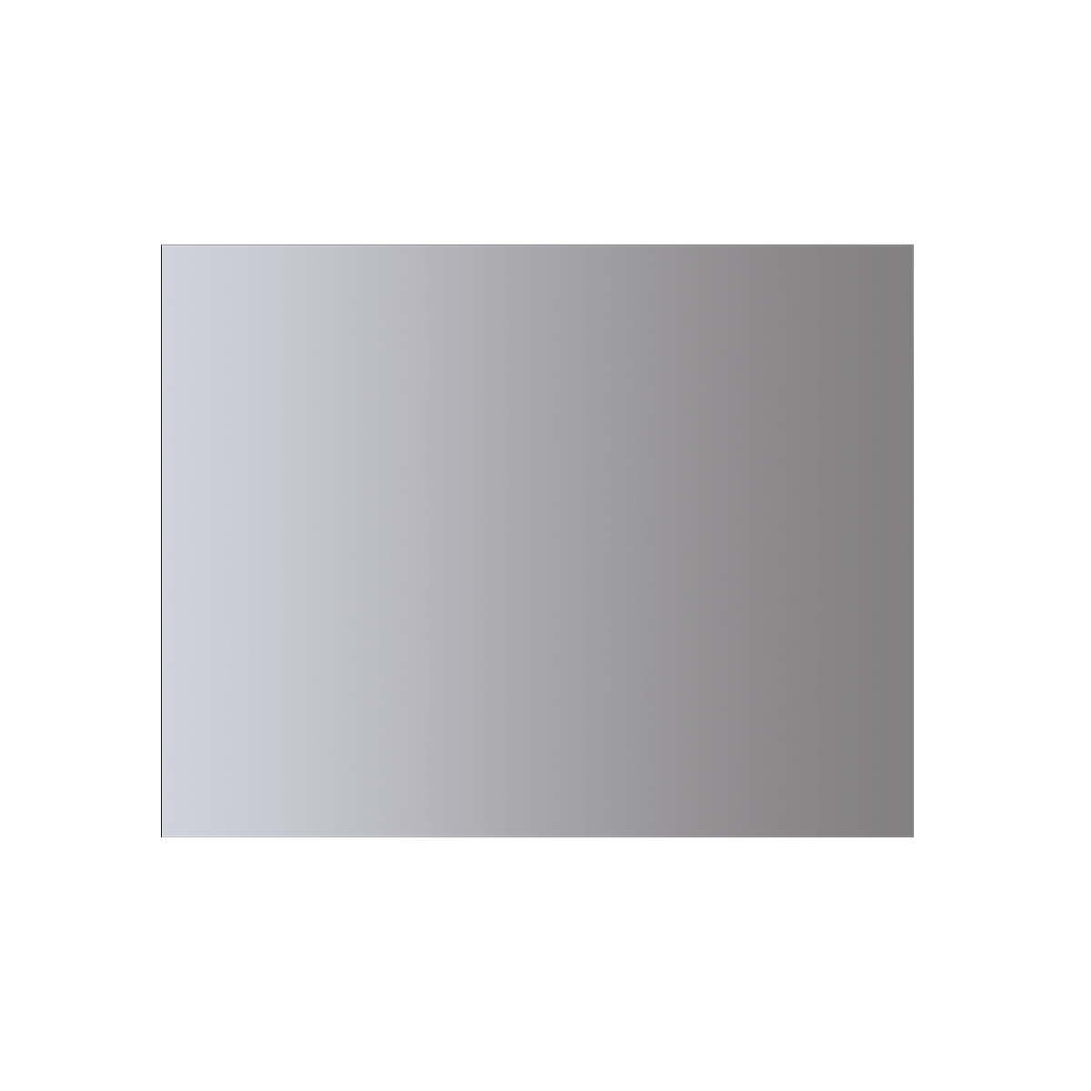 Espejo de baño 60x45cm reversible a filo pulido Mirror1 Negrari Promoción