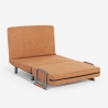 Sillón cama de tela plegable compacto Deborah Twin Class 