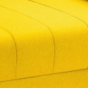 Sillón Sofá Cama Plegable Reposabrazos de tela Deborah Twin Dos Plazas 