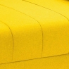 Sillón Sofá Cama Plegable Reposabrazos de tela Deborah Twin Dos Plazas 