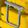 Sillón Sofá Cama Plegable Reposabrazos de tela Deborah Twin Dos Plazas 