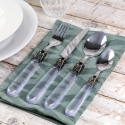 Set de 24 cubiertos de acero inoxidable para 6 personas Imperial P Villa d'Este Home Tivoli Venta