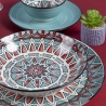 Juego de vajilla 18 piezas de porcelana para 6 personas Maya Stock