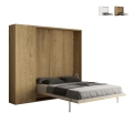 Cama matrimonial abatible vertical 160x190 cm Kentaro Promoción