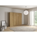 Cama matrimonial abatible vertical 160x190 cm Kentaro Stock