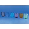 Juego de 6 vasos de agua 300ml con relieve Koralight Venta