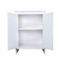 Mueble de baño y lavandería blanco de PVC con 2 puertas FB9002K Negari Oferta