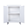 Mueble de baño y lavandería blanco de PVC con 2 puertas FB9002K Negari Oferta