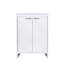 Mueble de baño y lavandería blanco de PVC con 2 puertas FB9002K Negari Rebajas