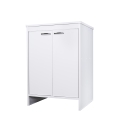 Mueble de baño y lavandería blanco de PVC con 2 puertas FB9002K Negari Promoción