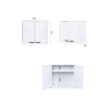 Mueble colgante para baño lavandería con 2 puertas FH960K Negrari Catálogo