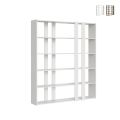 Estantería de pared 6 estantes diseño moderno 178x36x204cm Kato A Large Promoción