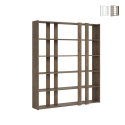 Estantería de pared 6 estantes diseño moderno 178x36x204cm Kato A Large Catálogo