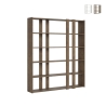 Estantería de pared 6 estantes diseño moderno 178x36x204cm Kato A Large Catálogo