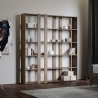 Estantería de pared 6 estantes diseño moderno 178x36x204cm Kato A Large Modelo
