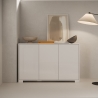 Aparador moderno 3 puertas para salón comedor cocina 130x40x83 Lumina Venta