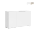 Aparador moderno 3 puertas para salón comedor cocina 130x40x83 Lumina Promoción