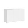 Aparador moderno 3 puertas para salón comedor cocina 130x40x83 Lumina Descueto