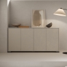 Aparador moderno de 4 puertas para sala de estar 172x40x83 Lumina Venta