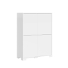 Aparador alto 4 puertas para sala cocina ahorrador de espacio 90x35x120 Lumina Descueto
