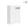 Aparador alto 2 puertas moderno ahorra espacio 70x35x110 Riflesso Promoción