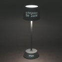 Lámpara de mesa táctil LED recargable ajustable SPQeRe N’Friccico Oferta