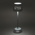 Lámpara de mesa táctil LED recargable ajustable SPQeRe N’Friccico Catálogo