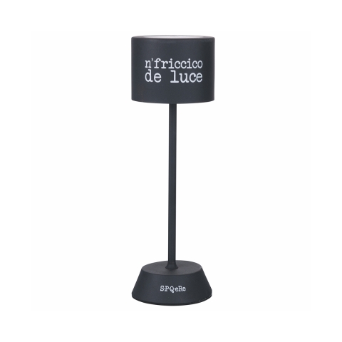 Lámpara de mesa táctil LED recargable ajustable SPQeRe N’Friccico Promoción