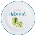 Juego de 6 platos de acompañamiento de porcelana diseño surtido Le Travisate Descueto