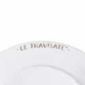 Juego de 6 platos de acompañamiento de porcelana diseño surtido Le Travisate Elección