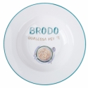 Set de 6 platos hondos de porcelana con diseño y decoración variada Le Travisate Oferta