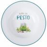 Set de 6 platos hondos de porcelana con diseño y decoración variada Le Travisate Venta