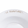 Set de 6 platos hondos de porcelana con diseño y decoración variada Le Travisate Modelo