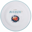 Set de 6 platos llanos de cerámica con decoración variada Le Travisate Oferta