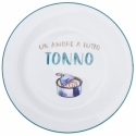 Set de 6 platos llanos de cerámica con decoración variada Le Travisate Rebajas