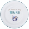 Set de 6 platos llanos de cerámica con decoración variada Le Travisate Rebajas