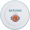 Set de 6 platos llanos de cerámica con decoración variada Le Travisate Descueto