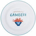 Set de 6 platos llanos de cerámica con decoración variada Le Travisate Catálogo