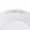 Set de 6 platos llanos de cerámica con decoración variada Le Travisate Elección