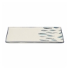 Set de 6 platos rectangulares de cerámica para servir 29x15 cm Marechiaro Oferta