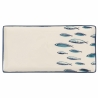Set de 6 platos rectangulares de cerámica para servir 29x15 cm Marechiaro Rebajas