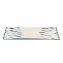 Juego de 2 platos rectangulares para servir de cerámica 36x16cm Marechiaro Venta
