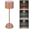 Lámpara LED de mesa recargable táctil para sala de estar Aladina 4 Tonos Rebajas