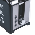Tostadora eléctrica double face para 2 rebanadas con temporizador SPQeRe Stock