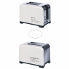 Tostadora eléctrica 2 rebanadas diseño industrial blanco Victionary Venta