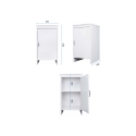 Composición para lavandería con mueble con puerta y armario suspendido Negrari COMP 1 Oferta