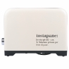 Tostadora eléctrica 2 rebanadas diseño industrial blanco Victionary Descueto