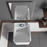 Conjunto de mueble para lavadero con puerta y espejo 60x45cm Negrari COMP 3 Oferta